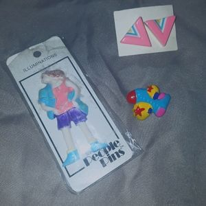 Vintage/Retro Pins and Earrings
